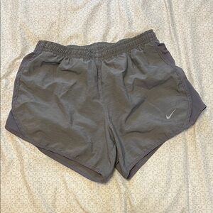 Nike Gray Athletic Performance Shorts